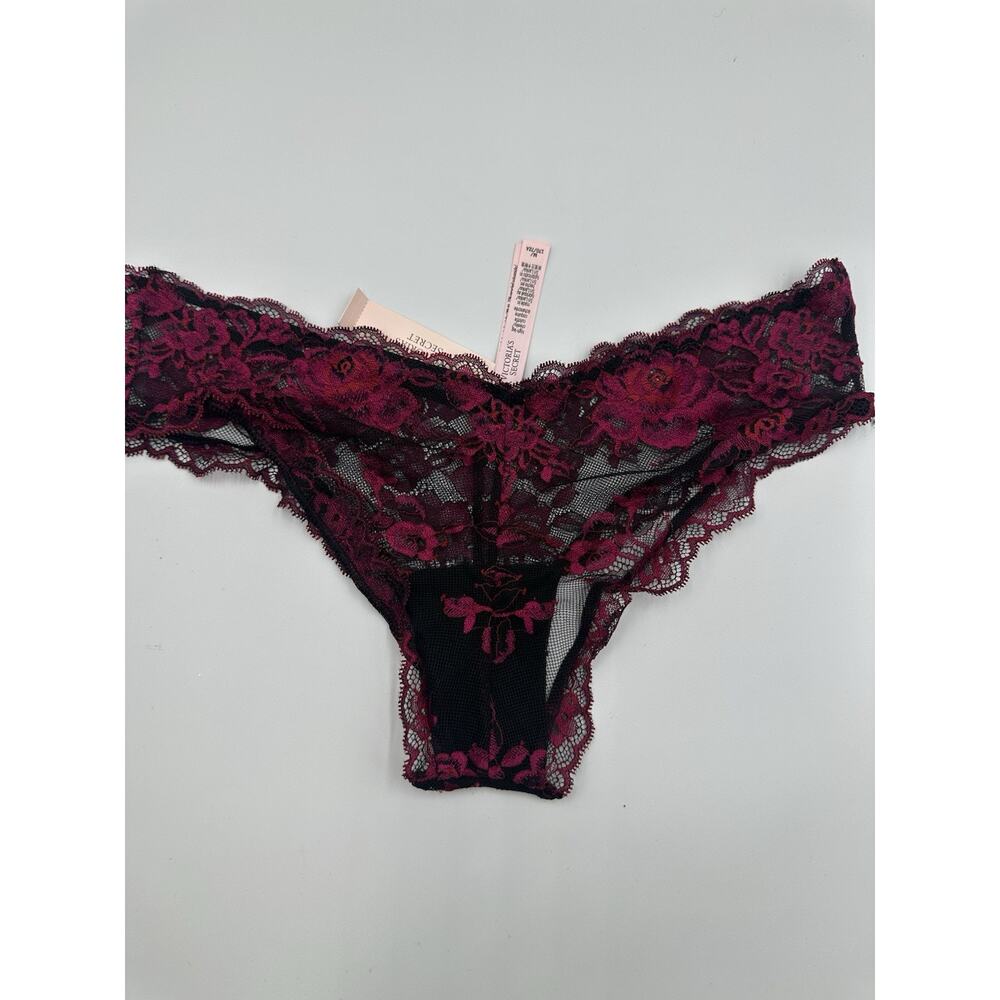 VS 2 tone All Over Lace Cheeky NEW SIZE M